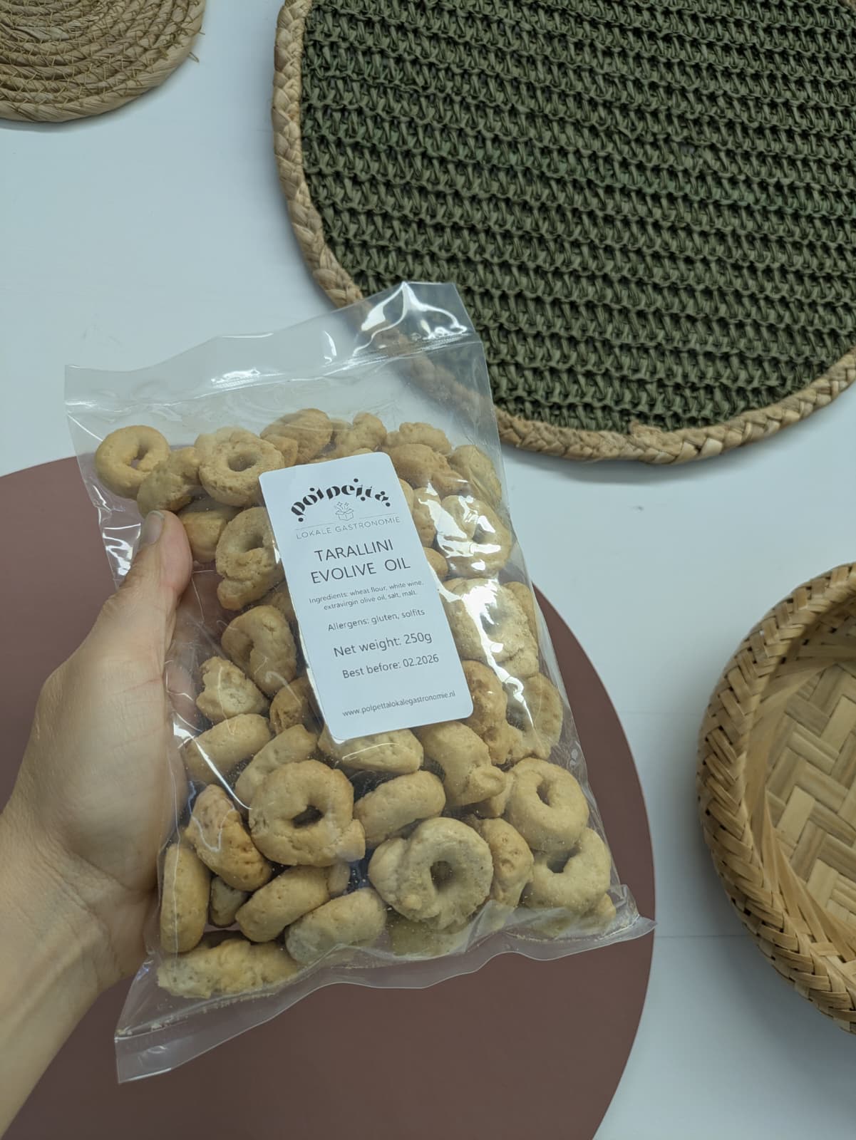 Tarallini extravirgin olive oil (100g)